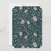 ボタモダンニカルハンターグリーン2024クリスマスフォト シーズンカード (裏面)