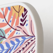 ボタモダンニコンテンポラリーカルプリント ピックルボールラケット (左詳細)