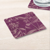 ボタモダンニーIII スクエアペーパーコースター (アングル)