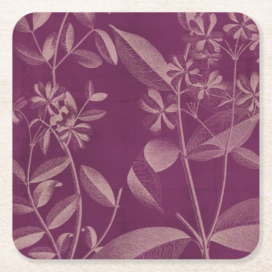 ボタモダンニーIII スクエアペーパーコースター (正面)