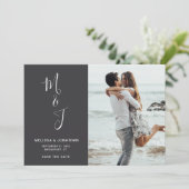 ボタモダンニ結婚カルの写真を保存 セーブザデート (スタンド正面)