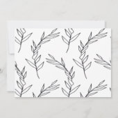 ボタモダンニ結婚カルの写真を保存 セーブザデート (裏面)