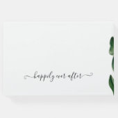 ボタモダンンミニマル・チューリ結婚ップ ゲストブック (裏面)