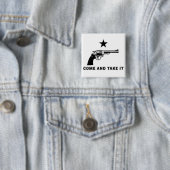 ボタンがかかりますそれを取ります来て下さい 缶バッジ (インサイチュ)