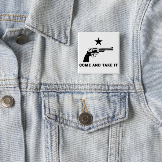 ボタンがかかりますそれを取ります来て下さい 缶バッジ (インサイチュ)