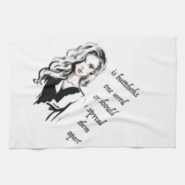 ボタンが1単語である キッチンタオル