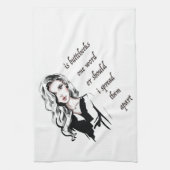 ボタンが1単語である キッチンタオル (縦)