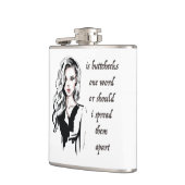 ボタンが1単語である フラスク (左)