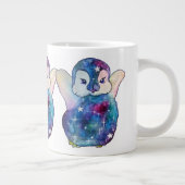 ボタンという名前のペンギン ジャンボコーヒーマグカップ (右)