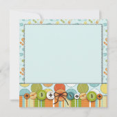 ボタンとしてかわいいありがとう サンキューカード (裏面)