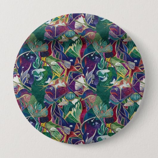 'ボタンとパッチ" 缶バッジ (正面)