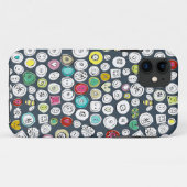ボタンとミツバチの石板 Case-Mate iPhoneケース (裏面(横))