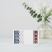 ボタンとレースの裁縫 名刺 (スタンド正面)