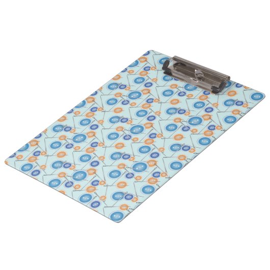 ボタンと裁縫針 クリップボード (アングル)