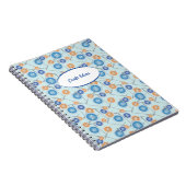 ボタンと裁縫針 ノートブック (右側)