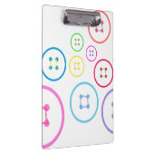 ボタンのようにかわいい クリップボード (右)