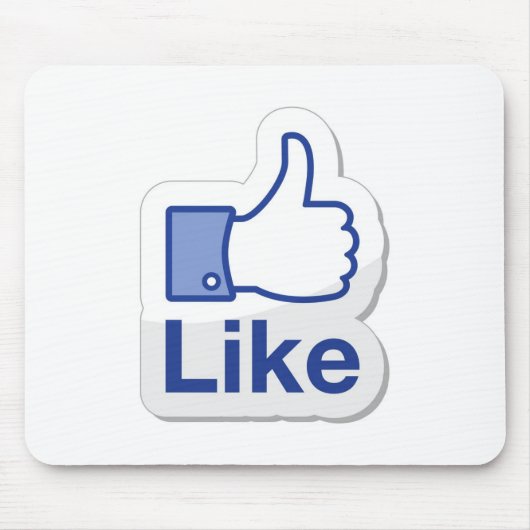 ボタンのように(私のように) マウスパッド (正面)