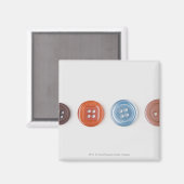 ボタンのクローズアップ マグネット (正面/裏面)