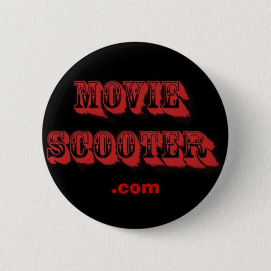 ボタンのスクーター 缶バッジ (正面)
