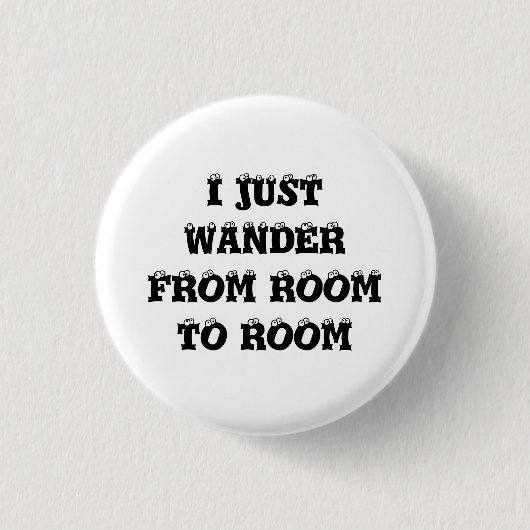 ボタンのテンプレートを満たして下さい 缶バッジ (正面)