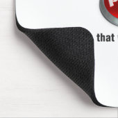 ボタンのマウスパッドを祈って下さい マウスパッド (コーナー)