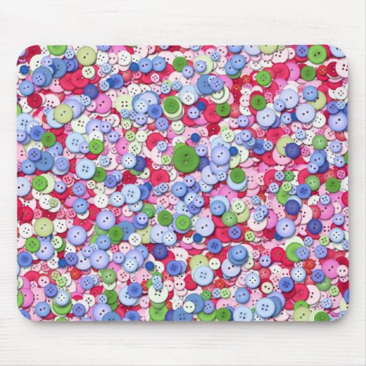 ボタンのマウスパッド マウスパッド (正面)