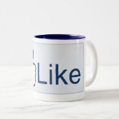 ボタンのマグのように ツートーンマグカップ (正面右)