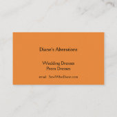 ボタンの名刺 名刺 (裏面)