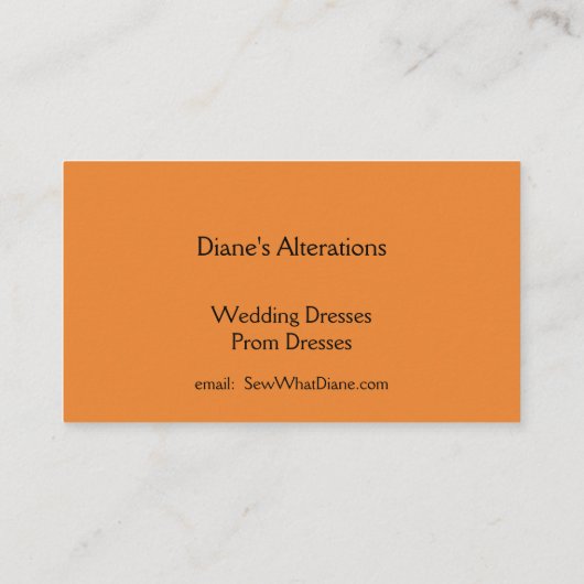 ボタンの名刺 名刺 (裏面)