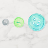 ボタンの子どもとして可愛いパーティー紙吹雪 コンフェッティ (裏面)