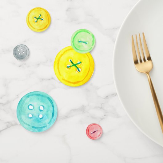 ボタンの子どもとして可愛いパーティー紙吹雪 コンフェッティ (グループ)