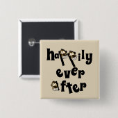 ボタンの後で幸せに 缶バッジ (正面&裏面)