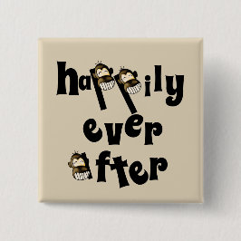 ボタンの後で幸せに 缶バッジ