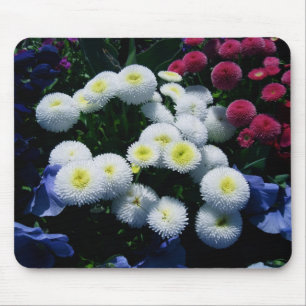 ボタンの菊 マウスパッド