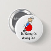 ボタンの解決に取り組むこと 缶バッジ (正面&裏面)