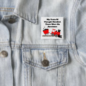 ボタンの連考え列 缶バッジ (インサイチュ)