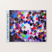 ボタンは、ボタン、だれボタンを持っていますか。 パズル (横)