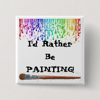 ボタンをむしろ絵を描くこと 缶バッジ