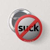 ボタンを吸わないで下さい 缶バッジ (正面&裏面)