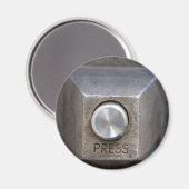 ボタンを押す マグネット (正面/裏面)