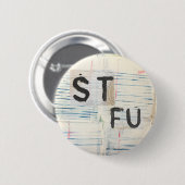 ボタンを締めて下さい 缶バッジ (正面&裏面)