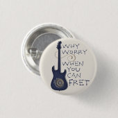 ボタンを自由にできる時に心配する理由 缶バッジ (正面&裏面)