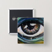 ボタンを見ること 缶バッジ (正面&裏面)