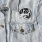 ボタンを見るAVONのヴィンテージ 缶バッジ (インサイチュ)