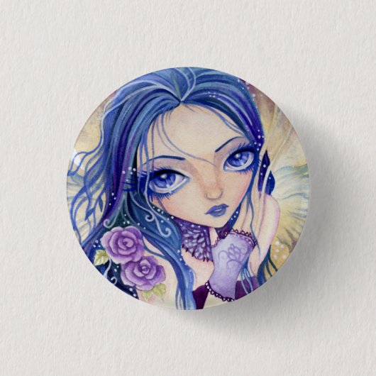 -ボタンを見通すこと 缶バッジ (正面)