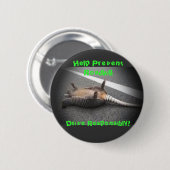 ボタンを責任があ運転して下さい 缶バッジ (正面&裏面)