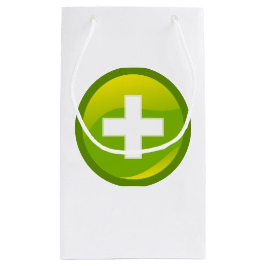 ボタンアイコンの追加抱き枕 スモールペーパーバッグ (裏面)