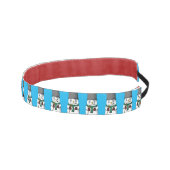 ボタンアイド雪だるま アスレチックヘッドバンド (右)