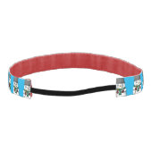 ボタンアイド雪だるま アスレチックヘッドバンド (裏面)