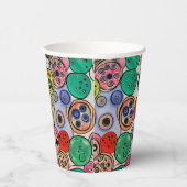 ボタンアート 紙コップ (右)